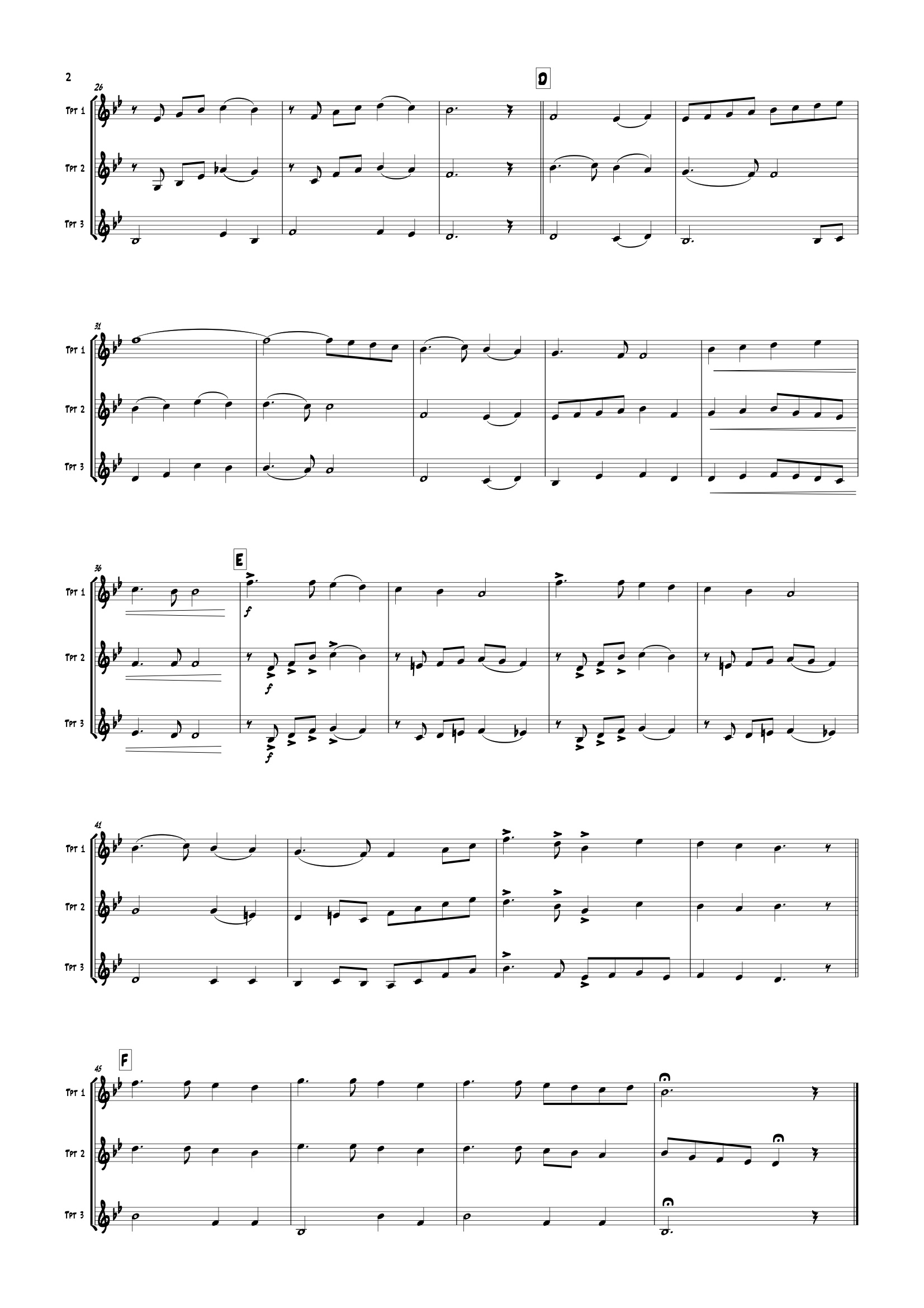 See Amid the Winter's Snow Superbrass Music